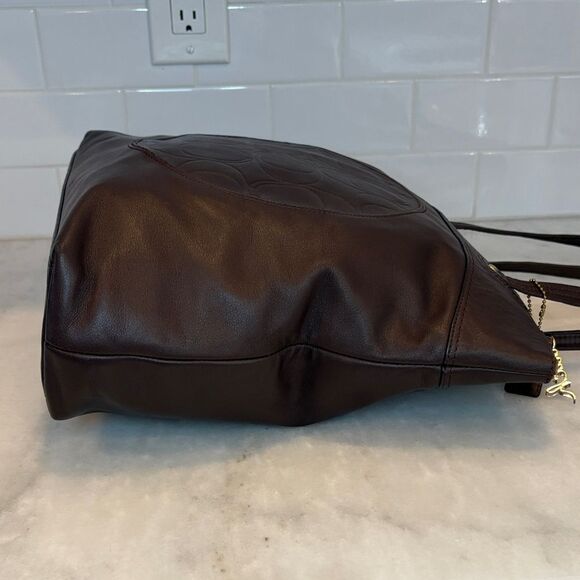 Coach Bag Purse Handbag Leather Laura Large Shoulder Bag Tote - Picture 8 of 16